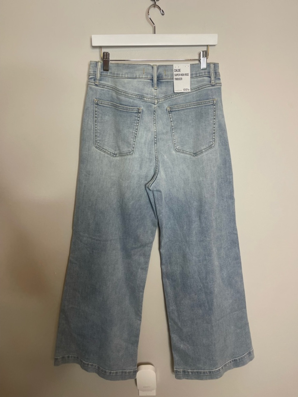 EUNINA CHLOE SUPER HIGH RISE TROUSER JEANS Size 31 NWT - Picture 13 of 13